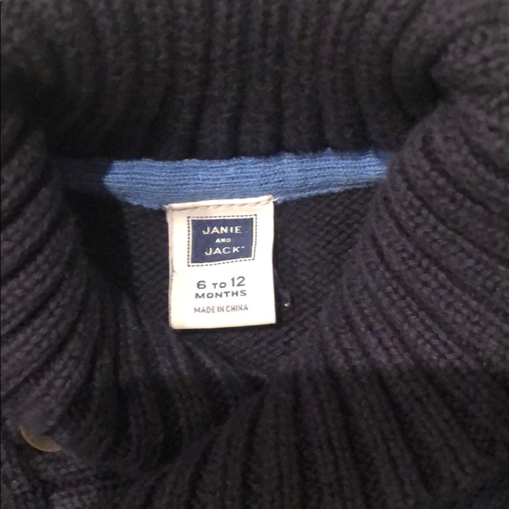 Janie and Jack boys train sweater - Picture 2 of 3